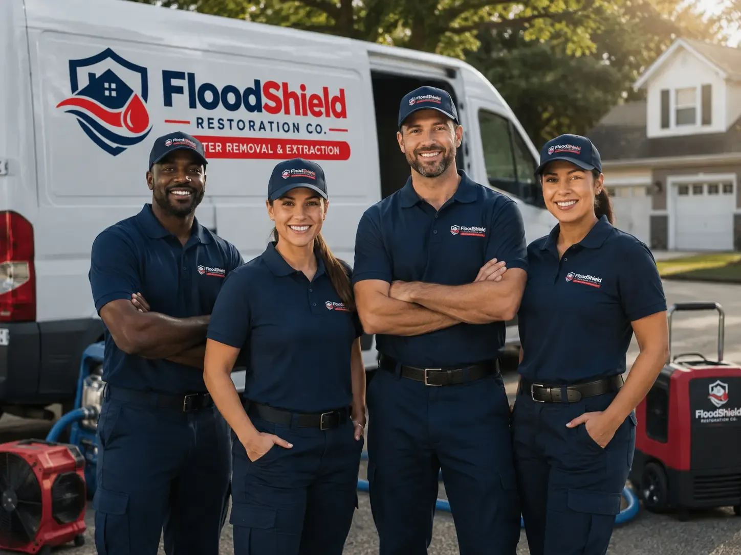 Flood Damage Restoration company in Lawrence Township, NJ